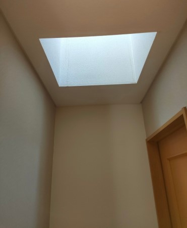 天窓雨漏り　現地調査